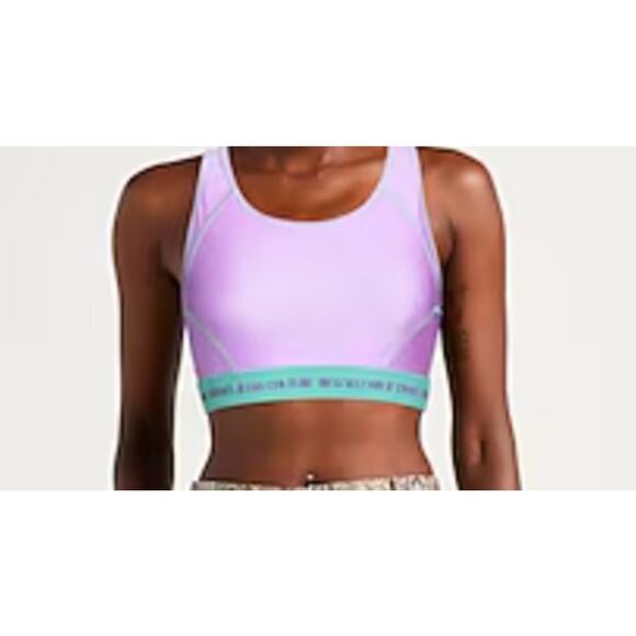 Versace Jeans Collection Visible Stitching Sports Top lilac - Picture 5 of 10